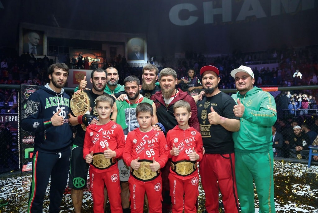 спортсмены Чечни